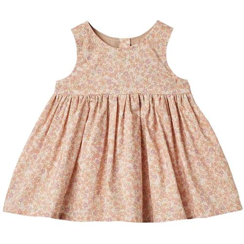 Wheat Sienna Pinafore-kjole Lilac Flowers 74 cm  Lyserød  74 cm  Piger