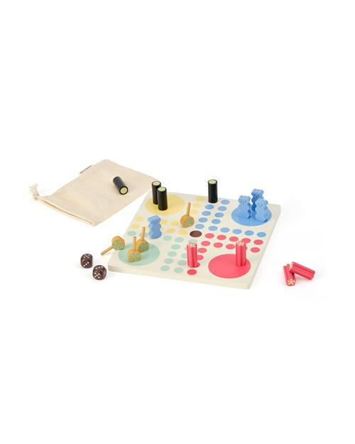 Kid's Concept Brætspillet Ludo Swedish Candy  Swedish Candy  One Size  Rød  One Size  Drenge, Piger