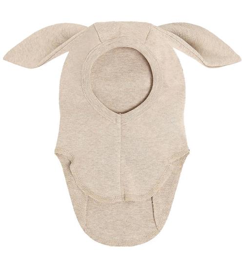 Huttelihut Elefanthue - 1-lags - Camel Melange m. Ører