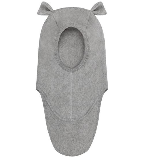 Huttelihut Elefanthue - Fleece - 1-lags - Medium Grey Melange m.