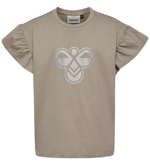 Hummel T-shirt - hmlJR Ruffle - Rock Ridge