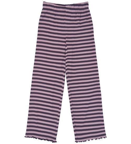 The New Bukser - TnMoor Wide Rib - Sweet Grape Striped