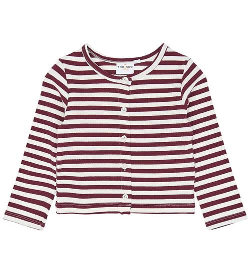 The New Siblings Cardigan - TnstFro - Rib - Gardenia Striped