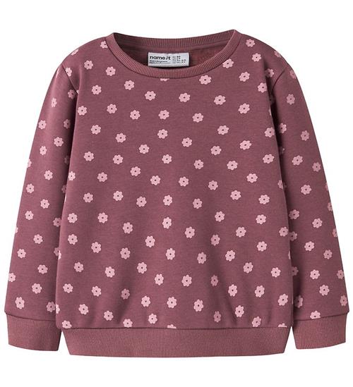 Name It Sweatshirt - Noos - NmfDavina - Wild Ginger/W. LILAS FLO