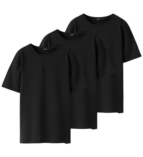 LMTD T-shirt - 3-pak - NlfBovas - Sort