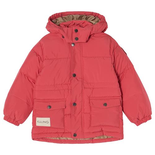 Kuling Cleveland Pufferjakke Apple Red  Apple Red-140 cm  Rød  140 cm  Drenge, Piger