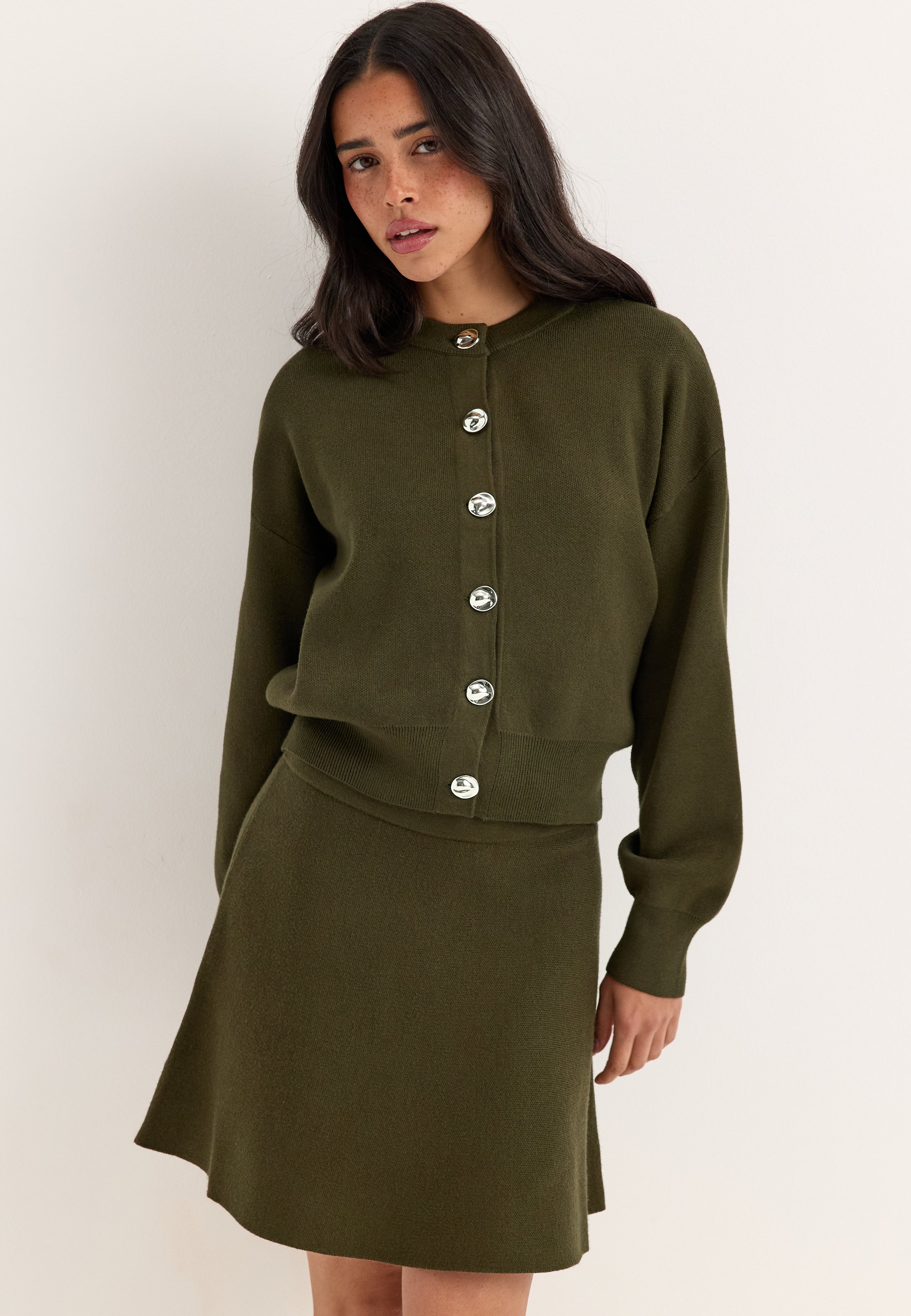 VERO MODA Vmnoella Ls O-neck Cardigan