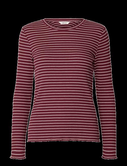Selected | Slwanna Ls Crew Neck Tee Str Noos | XXL