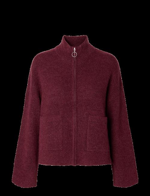 Selected | Slwsia Ras Ls Knit Zipper Cardigan Noos | S