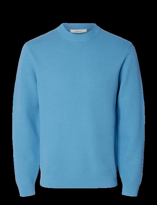 Selected | Slmdane Ls Knit Structure Crew Neck Noos | L