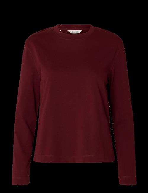 Selected | Slwessential Ls Boxy Tee Noos | XL