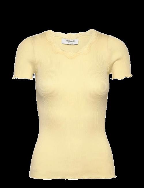 Rosemunde | Rwbeatha Silk Ss Lace T-Shirt | M