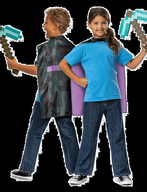 Disguise | Minecraft Pickaxe & Cape Set | S (5-6)