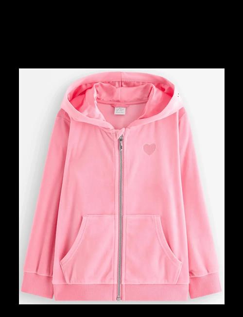 Lindex | Hoodie In Velour | 92