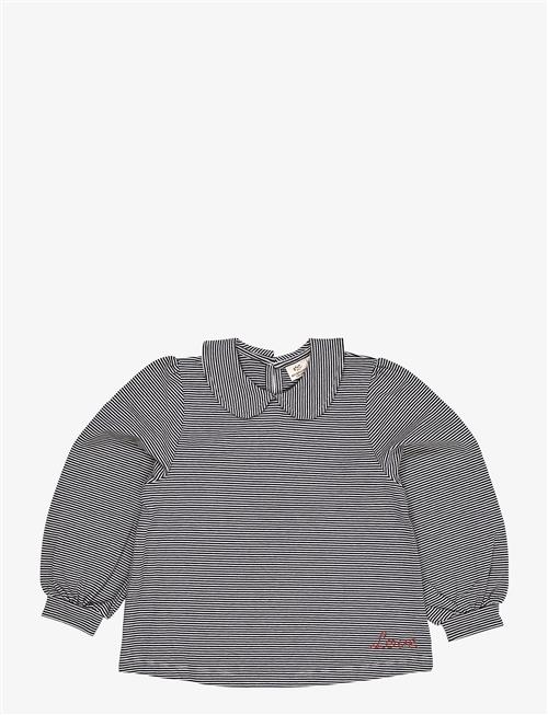 Copenhagen Colors | Striped Blouse W. Collar Ls | 110