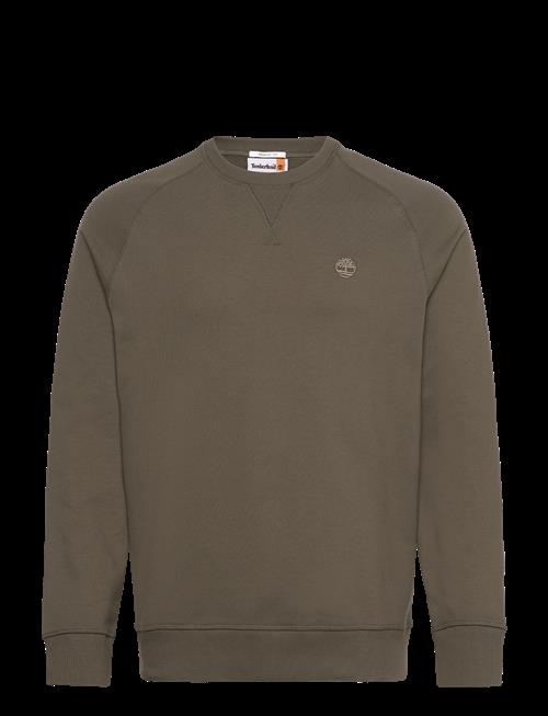 Timberland | Exeter River Loopback Crew Neck Sweatshirt Leaf Green-Cassel Earth | M