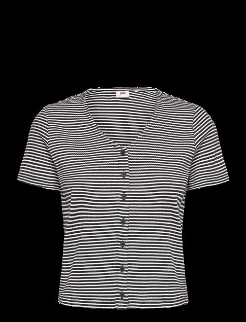 Levi's® | Muse Ss Tee Vanilla Stripe Cav | S