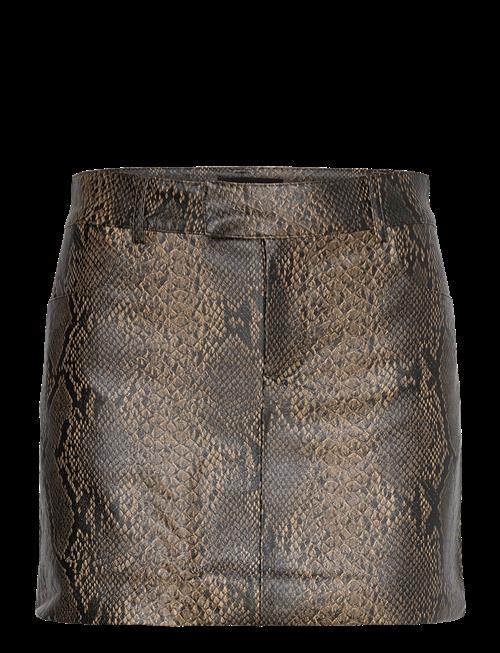 Mango | Mini-Skirt With Animal-Print Effect | 34