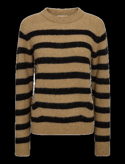MOS MOSH | Mmthora Stripe Crewneck Knit | M
