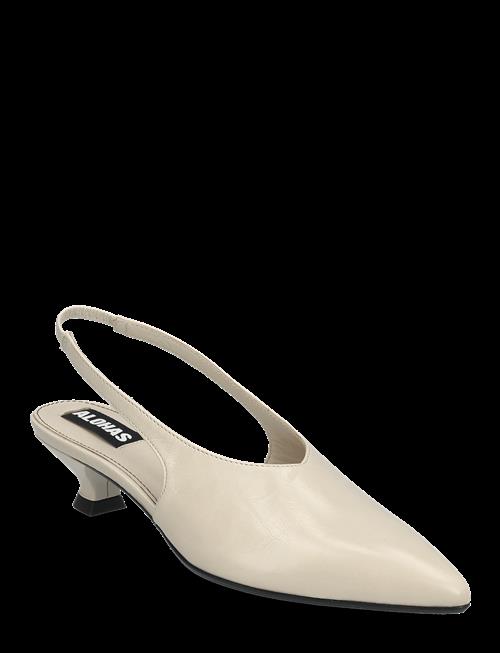 ALOHAS | Eros Cream Leather Pumps | 41