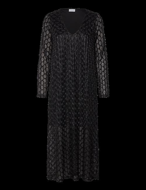 Vila | Vizalma V-Neck L/S Midi Dress/R | 34