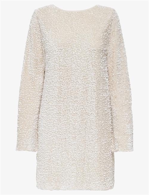ONLY | Onlanika Sequins Ls Bow Dress Wvn Cs | S