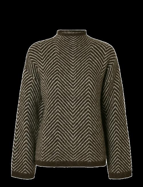 Selected | Slflulu Ls Herringbone Knit High Neck | L