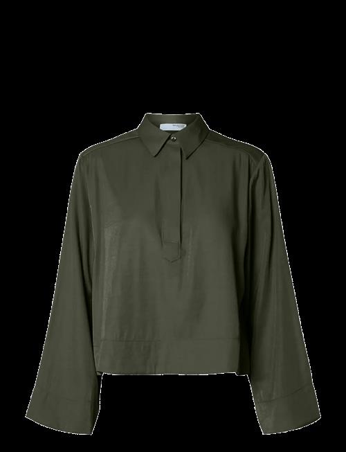 Selected | Slfjean Ls Cropped Shirt B | 36