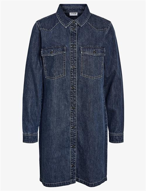 NOISY MAY | Nmnew Signe L/S Denim Dress Vi002Mb Noos | L