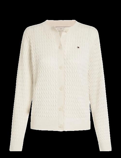 Tommy Hilfiger | Co Cable Fine Gg  Ls C-Nk Cardi | XS