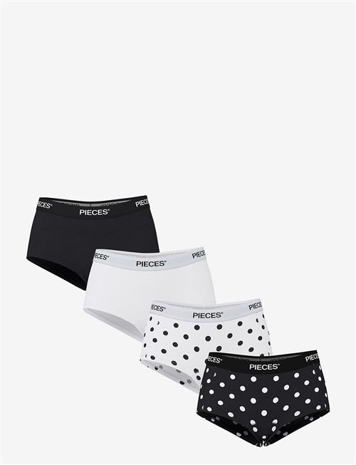 Pieces | Pclogo Lady 4 Pack Aop/Solid Noos Bc | XS