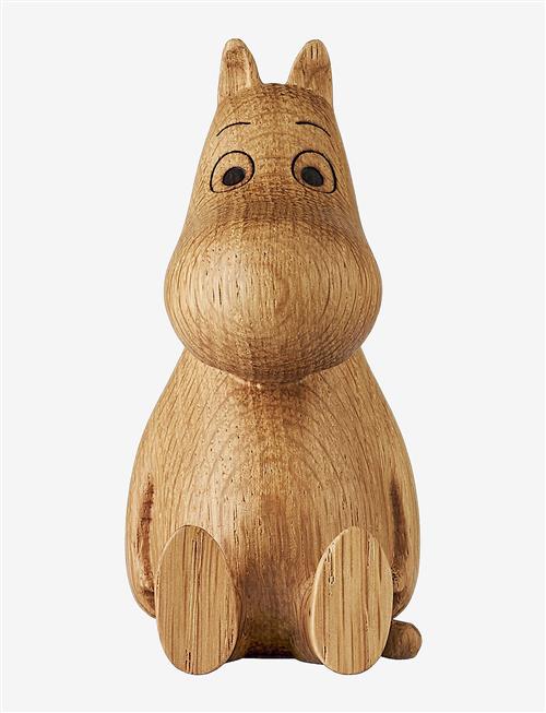 Dsignhouse Moomin | Mumitroll Oak Figurine Made By Hand | 10 CM