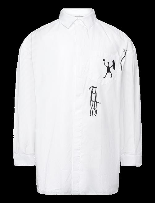 WOOD WOOD | Wwrofus Oversized Print Shirt | M
