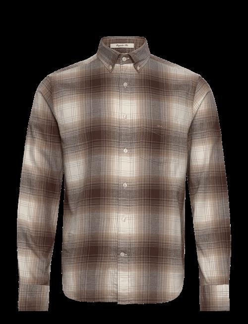 Gant | Reg Ut Shadow Check Flannel Shirt | XXL