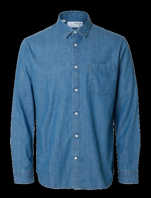 Selected | Slmclaus-Carlo Reg Denim Ls Shirt Noos | S