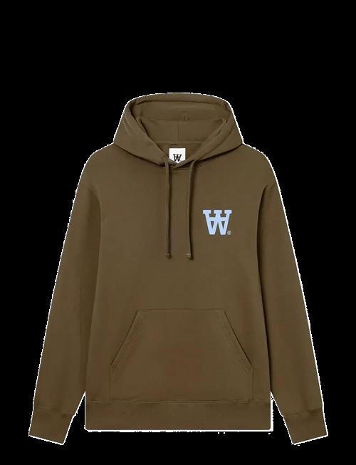 WOOD WOOD | Wwcass Aa Chest Print Hoodie | XS