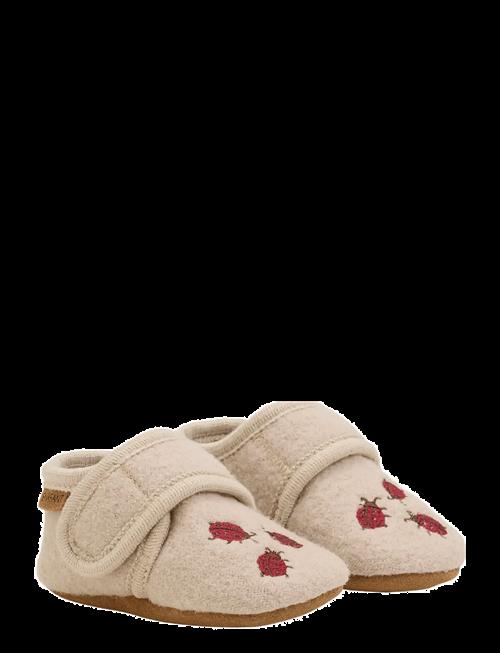 En Fant | Wool Slippers W. Embroidery | 25\26