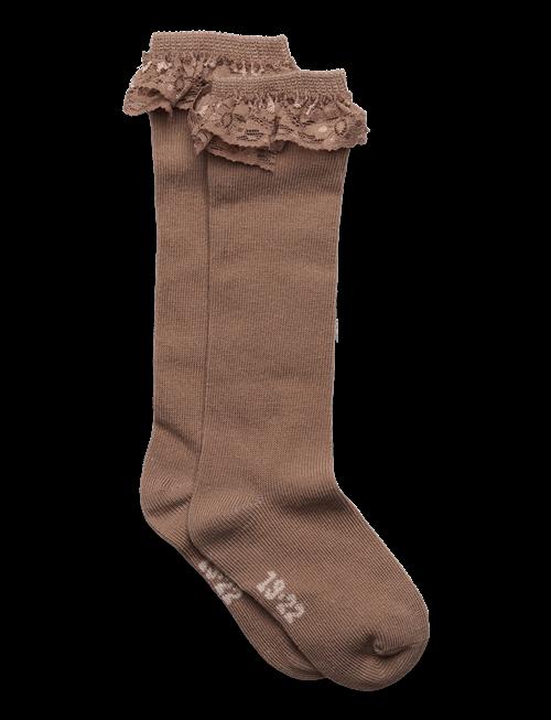 Minymo | Knee Sock W. Lace | 23\26