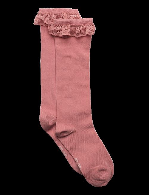 Minymo | Knee Sock W. Lace | 19\22