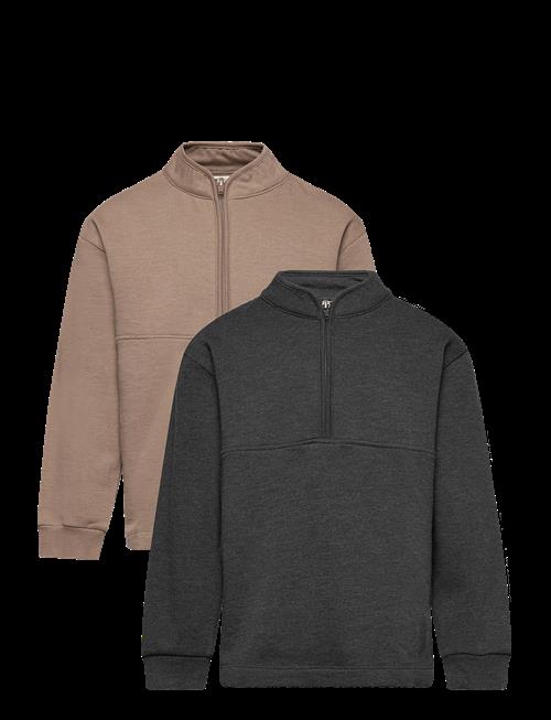 Minymo | Sweatshirt W.zip (2-Pack) | 116
