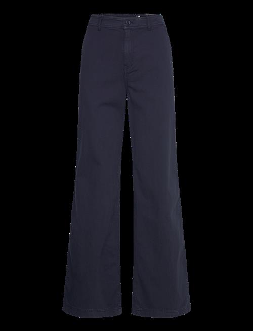 Lauren Ralph Lauren | Cotton Twill Wide-Leg Pant | 38