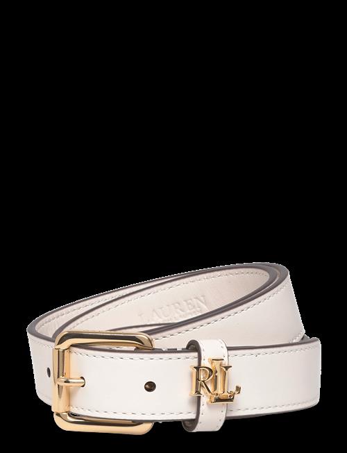 Lauren Ralph Lauren | Logo-Keeper Leather Skinny Belt | L