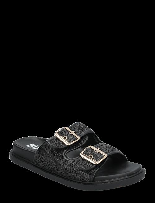 Bianco | Biaoslo Buckle Slide Raffia | 38