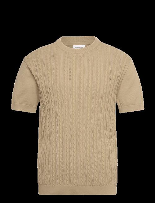 Se Lindbergh | Knitted S/S O-Neck Tee | S hos Booztlet