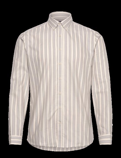 Lindbergh | Striped Oxford Shirt L/S | S