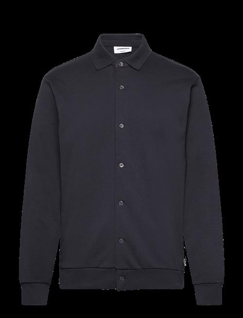 Lindbergh | Jersey Button Through Pique L/S | L