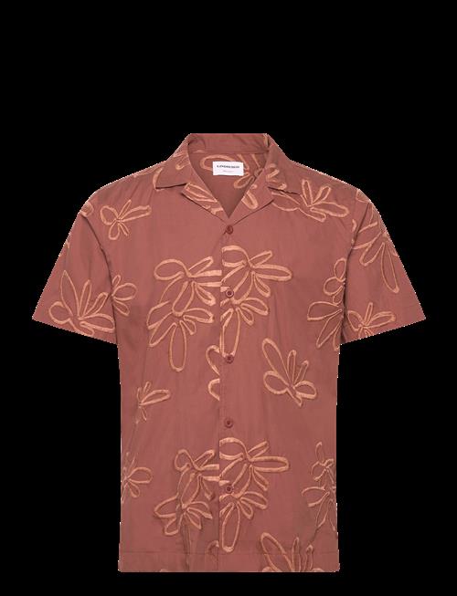 Lindbergh | Embroidered Cotton Shirt S/S | L