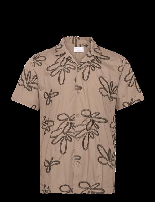 Lindbergh | Embroidered Cotton Shirt S/S | M