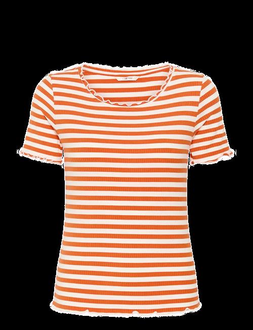 Cream | Crribba Stripe Tshirt | XXL