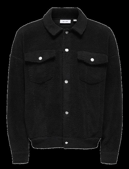ONLY & SONS | Onsdeacon Rlx Sherpa Overshirt Sweat Vd | XS